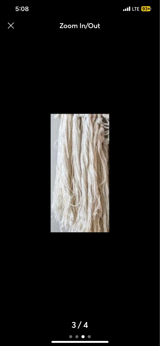 ⚽ Boho Macrame Wall Mirror - photo 3