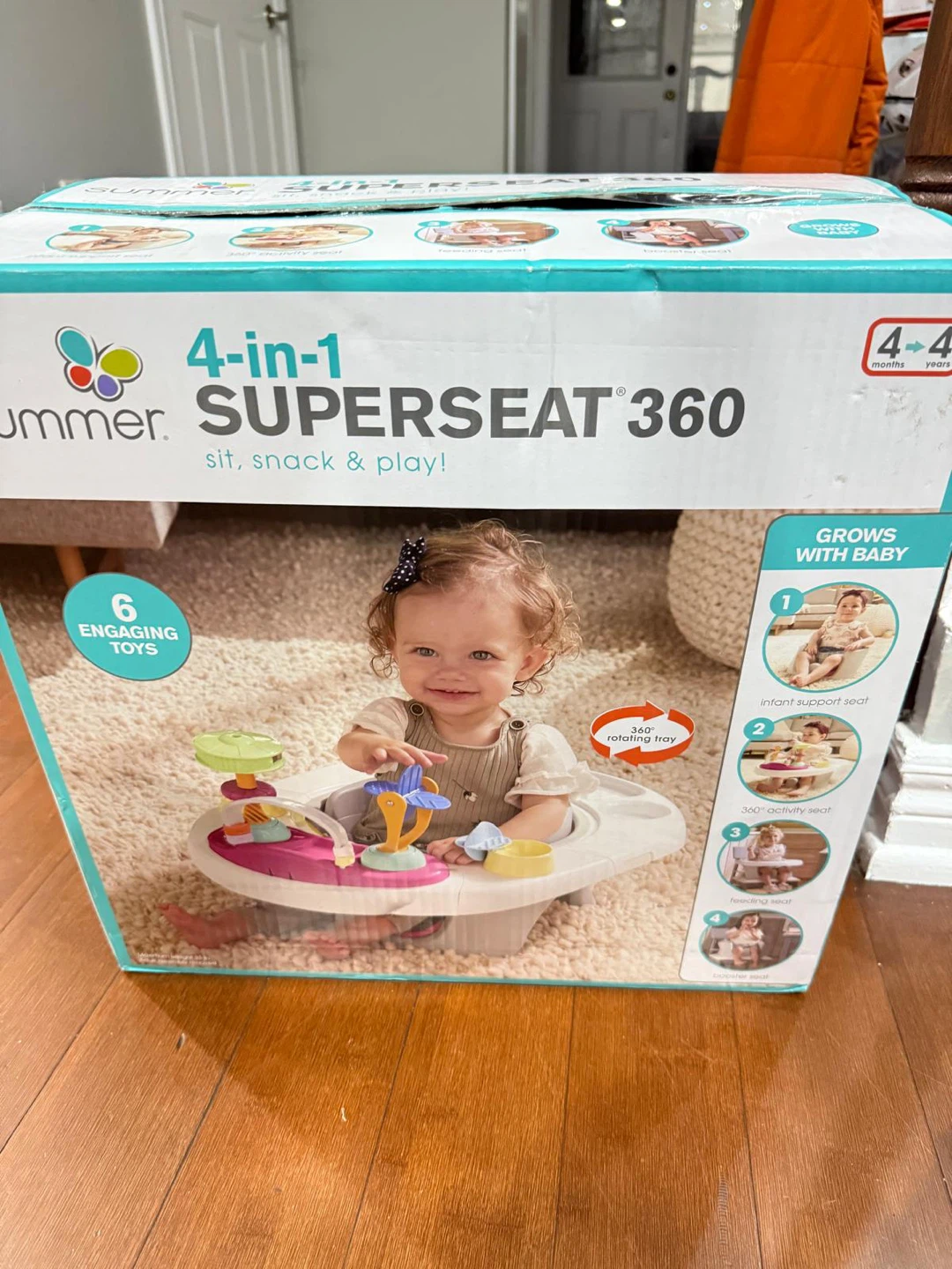Summer Infant 4-in-1 SuperSeat 360 - photo 2