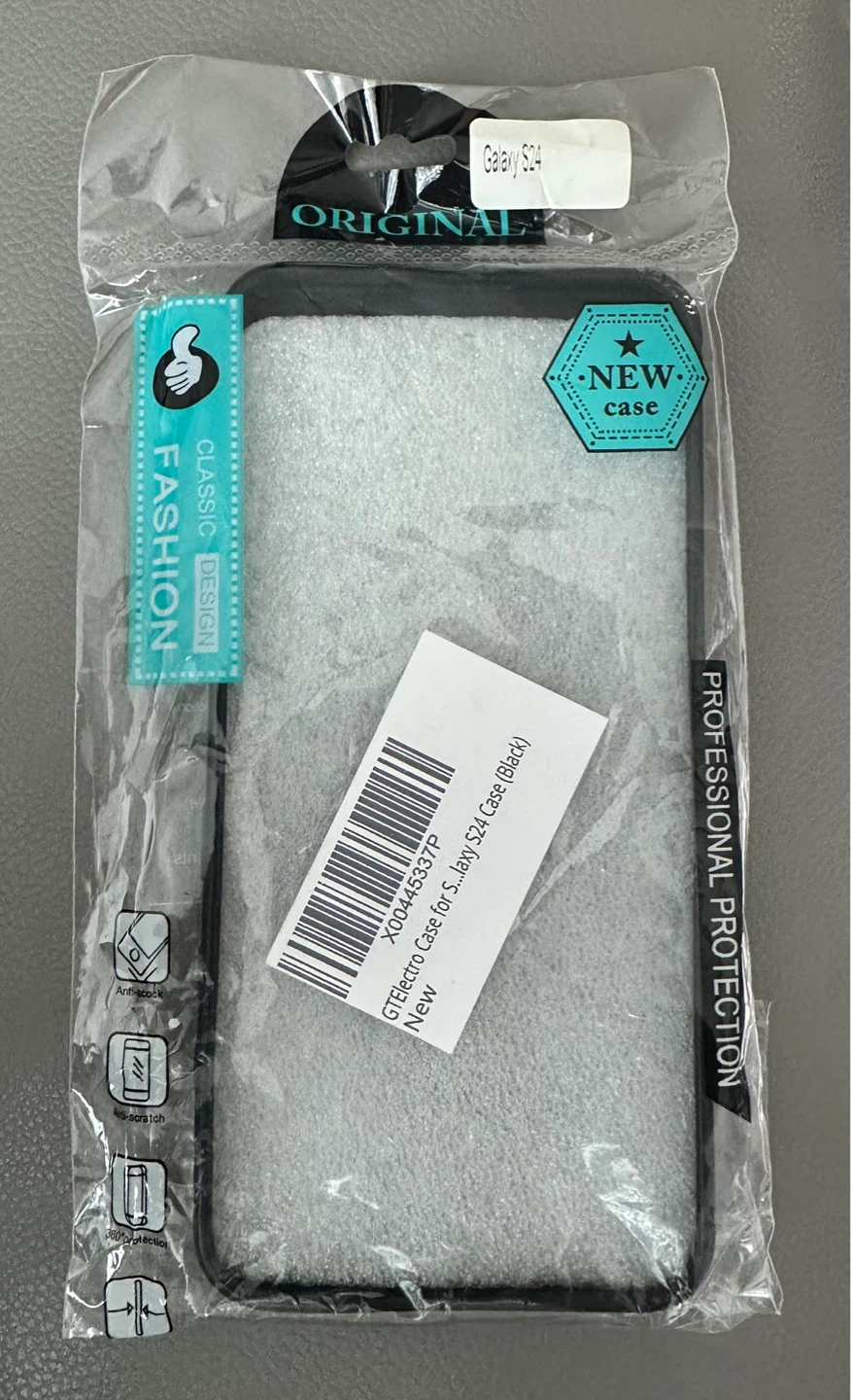 ⚽ Galaxy S24 Phone Case Black - photo 2