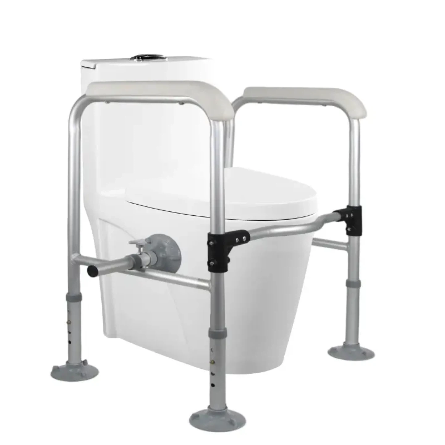 OKSTENCK Toilet Safety Frame,Toilet Safety Rails and Grab Bars