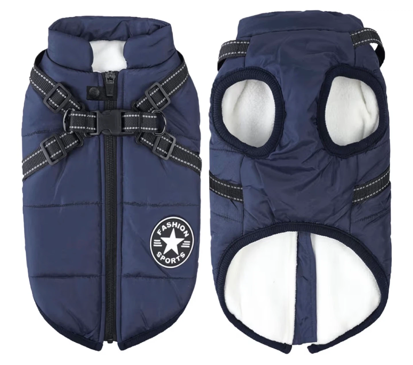 ⚽️ NWOT Dog Winter Jacket Vest - Size XXL medium dog