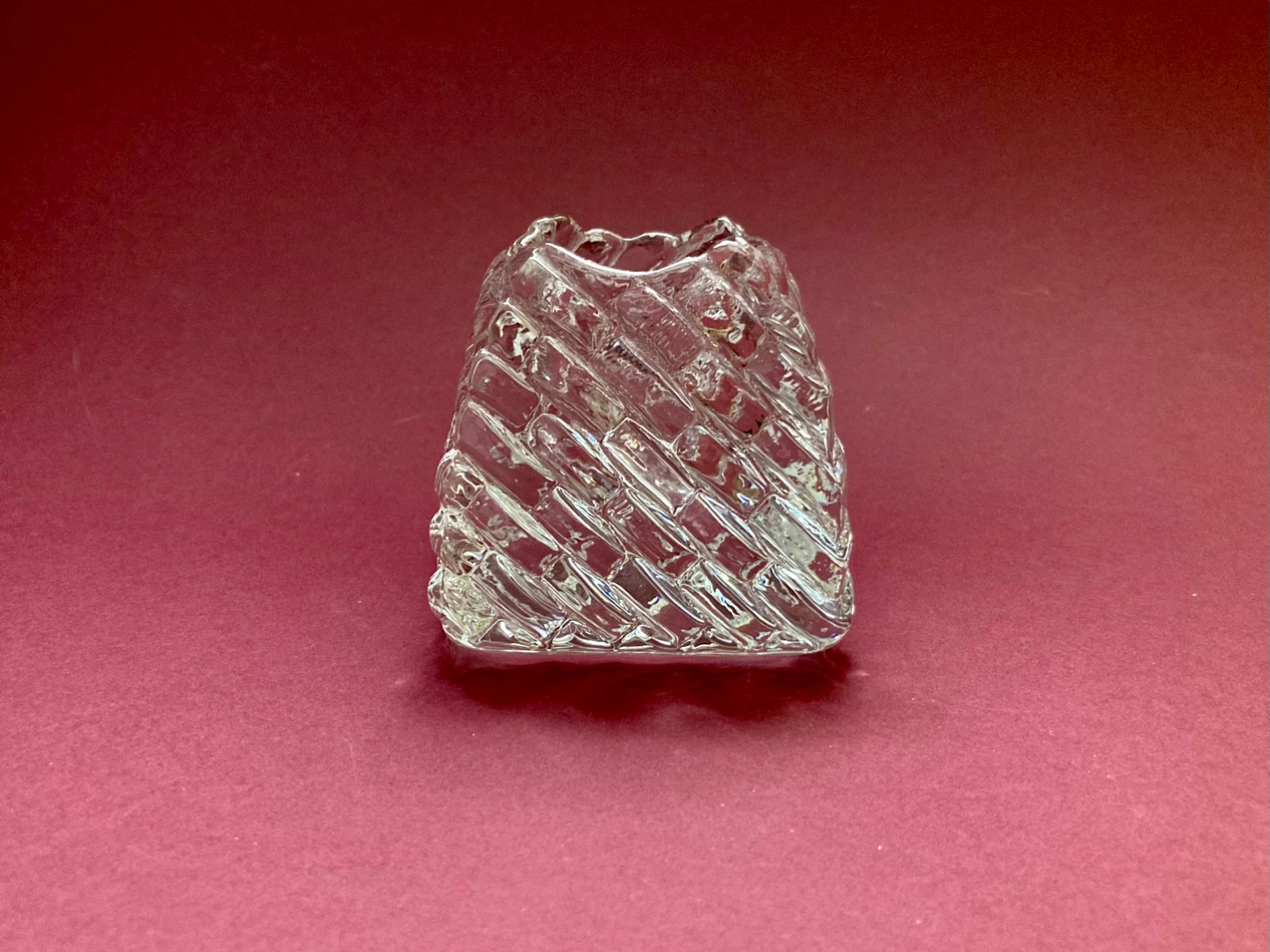 Vintage Kosta Boda Crystal Tea Light Holder - photo 2