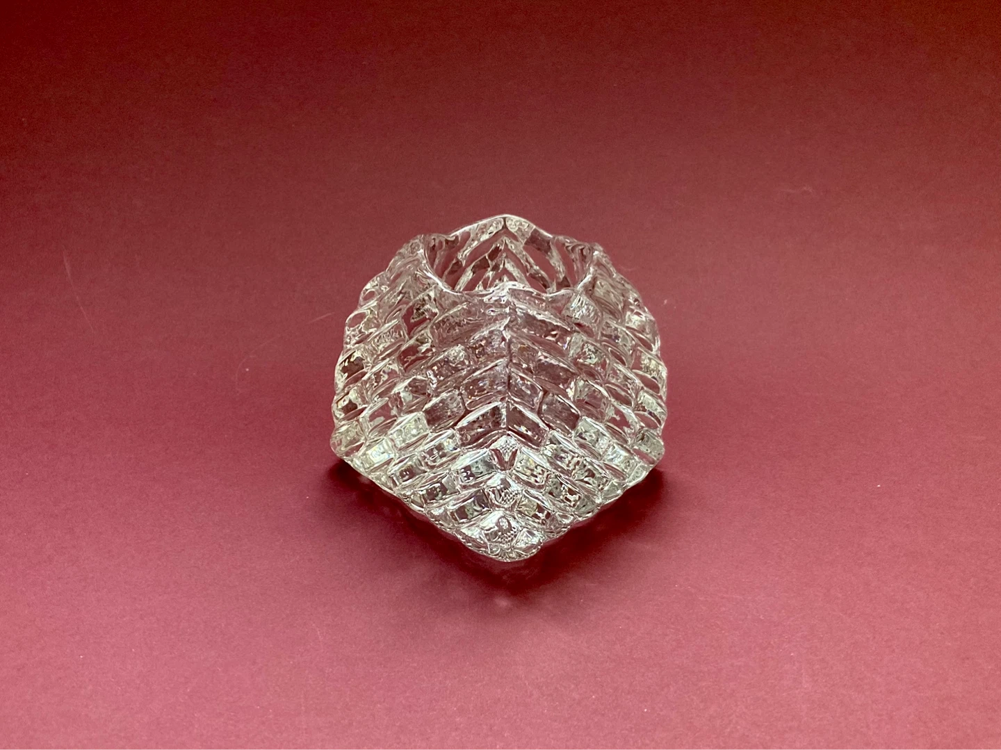 Vintage Kosta Boda Crystal Tea Light Holder - photo 3