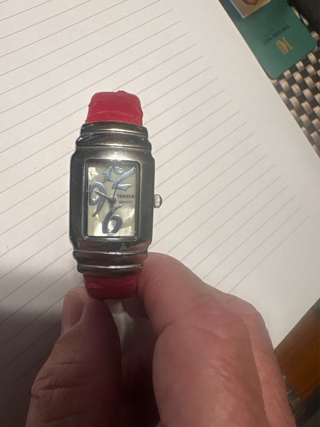 ⚽️Terner Quartz Watch with Red Band - photo 2