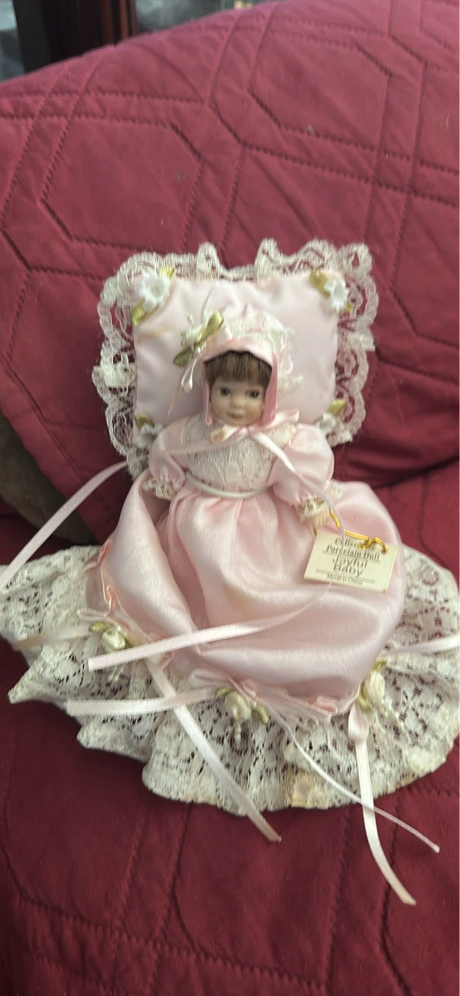 Collectable Porcelain Doll - Joyful Baby