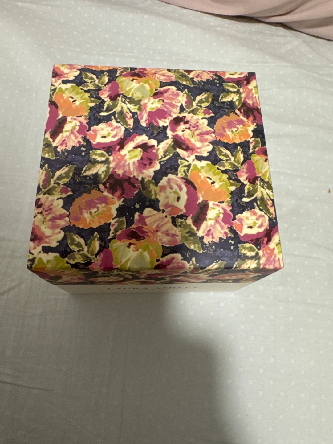 Laura Ashley Gold Tbar Square Case Watch
