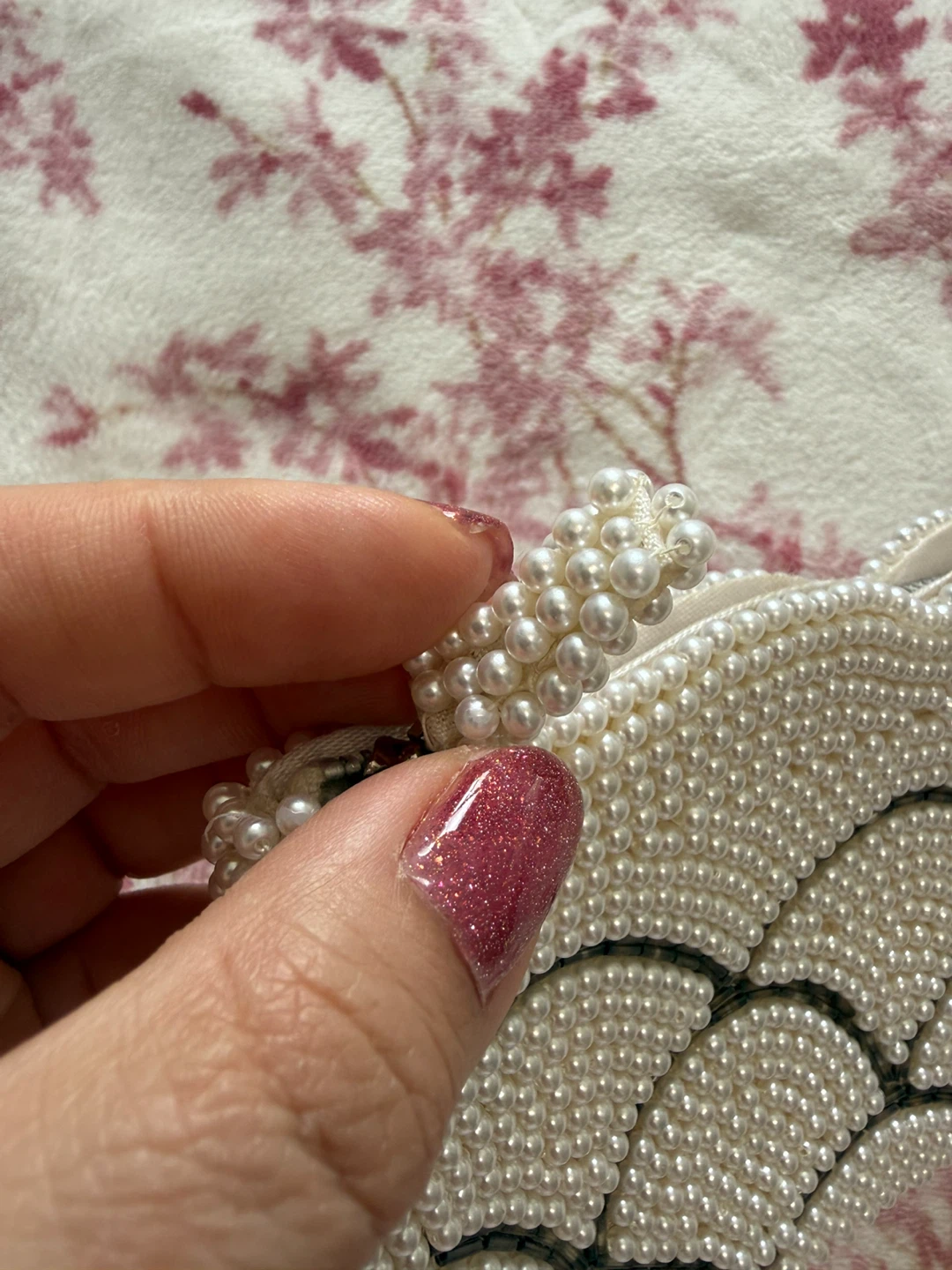 Beaded Clutch Purse - Made in Japan ⚽️ 🇯🇵 - photo 3