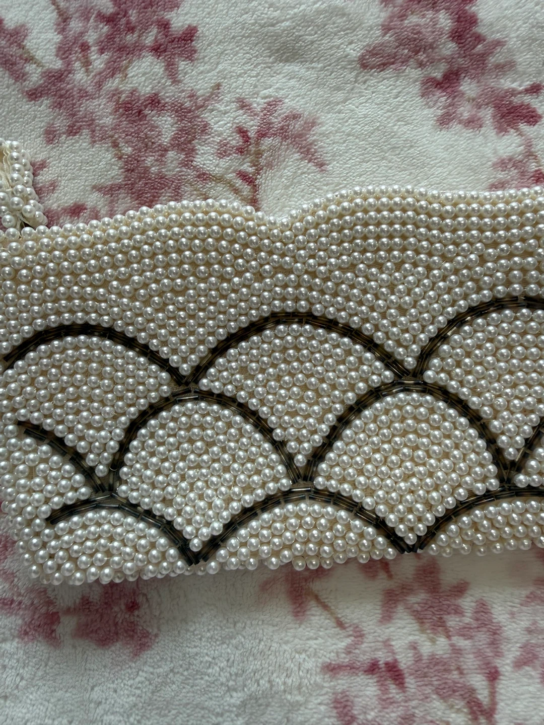 Beaded Clutch Purse - Made in Japan ⚽️ 🇯🇵 - photo 2