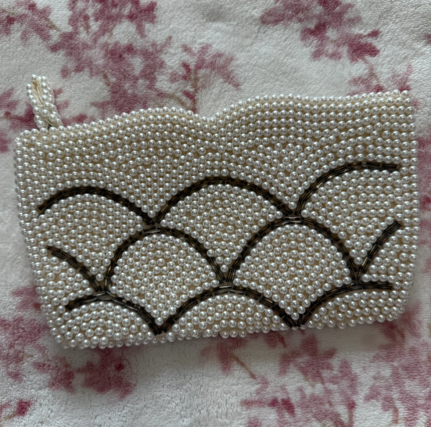 Beaded Clutch Purse - Made in Japan ⚽️ 🇯🇵
