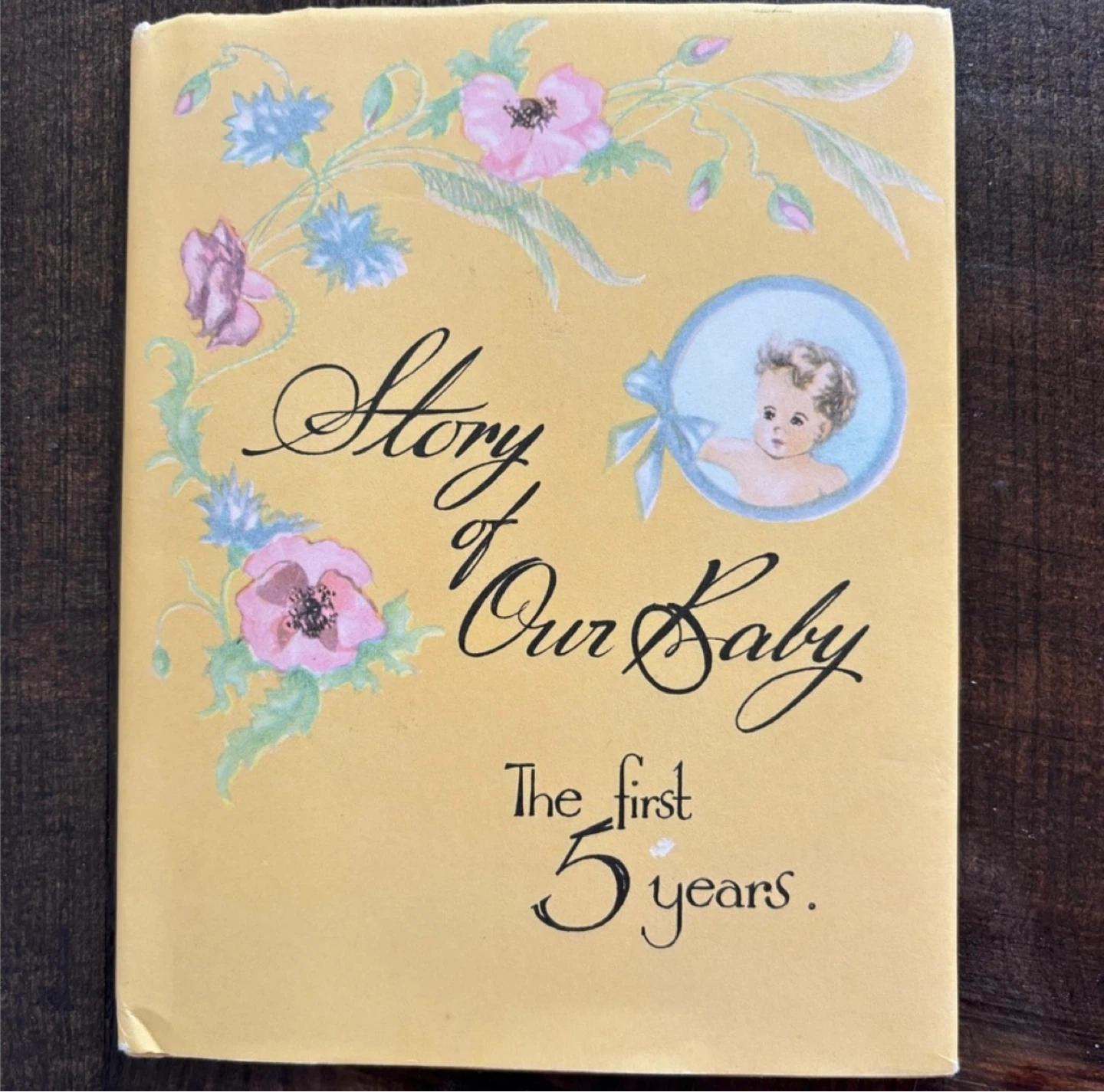 ⚽️Vintage Story of Our Baby The First 5 Years Memory Book