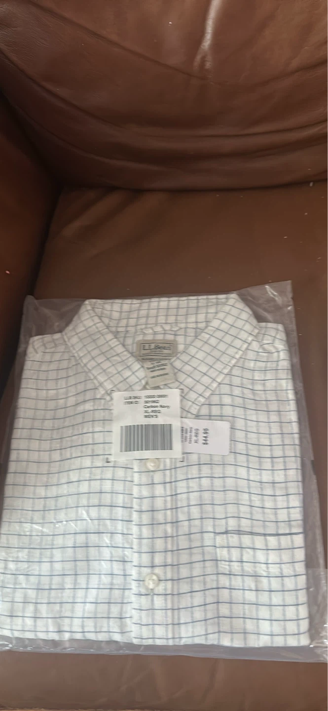 ALL THREE LL Bean Men's Traditional Fit Button-Down Shirts (XL) - photo 2