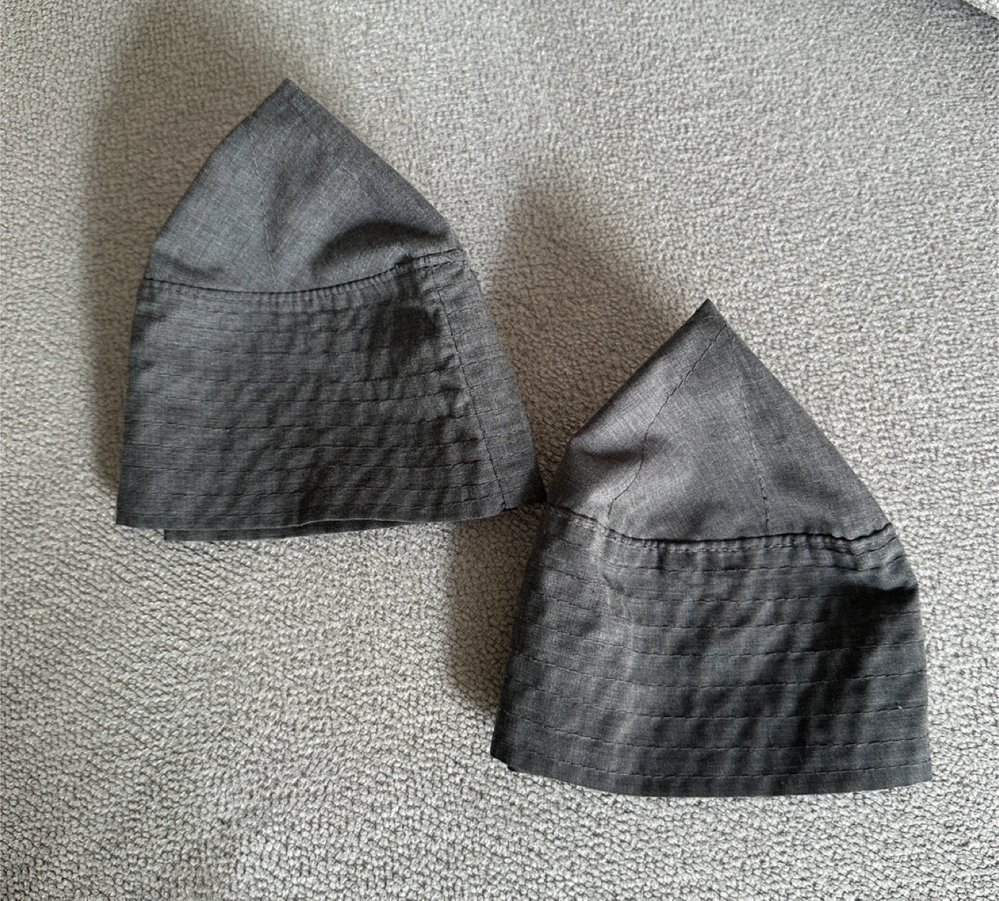 2 Cotton Prayer Caps - Used - Free