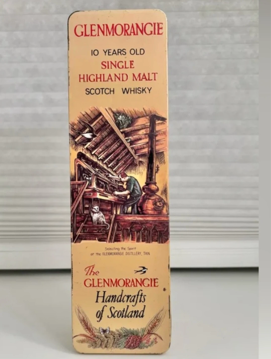 ⚽️Vintage Glenmorangie Malt Scotch Whisky Tin