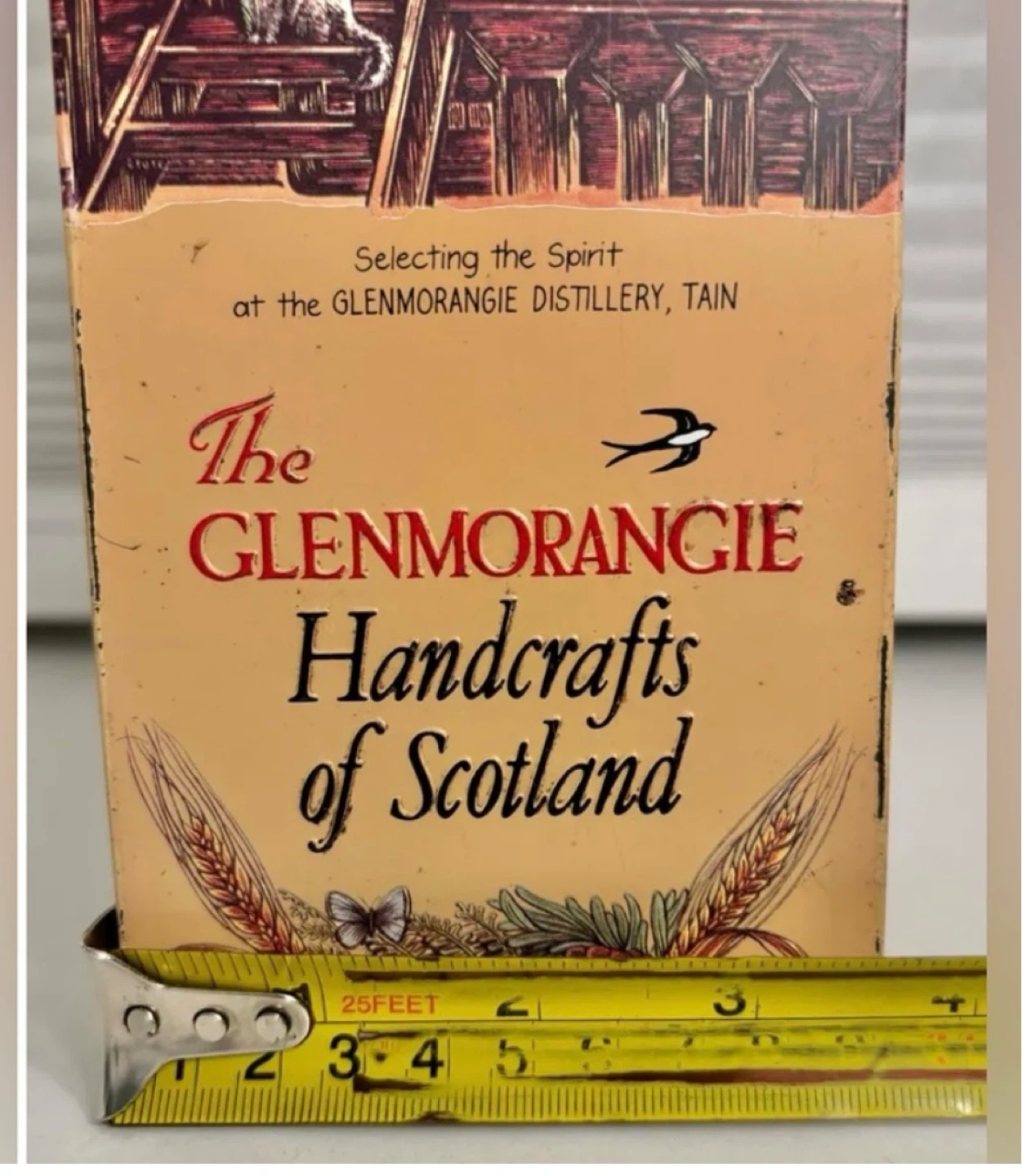 ⚽️Vintage Glenmorangie Malt Scotch Whisky Tin - photo 3