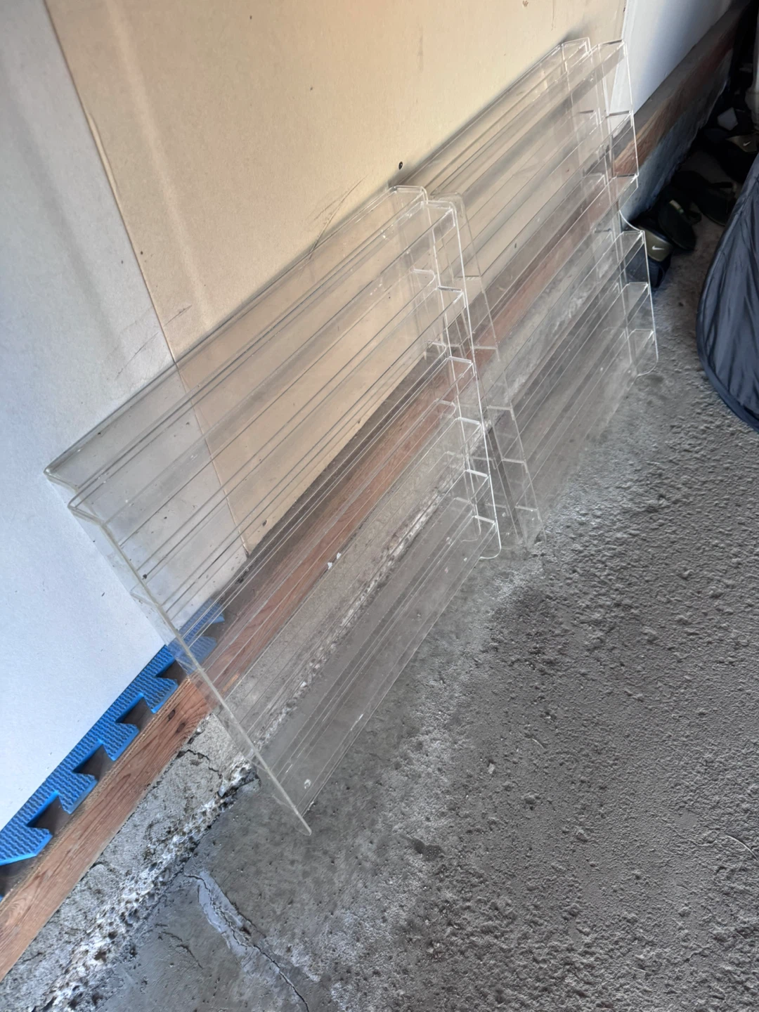 Clear Acrylic Display Shelves