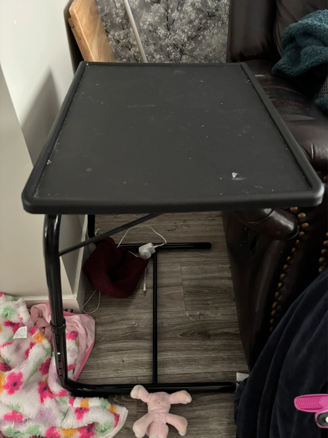 Black Adjustable Table