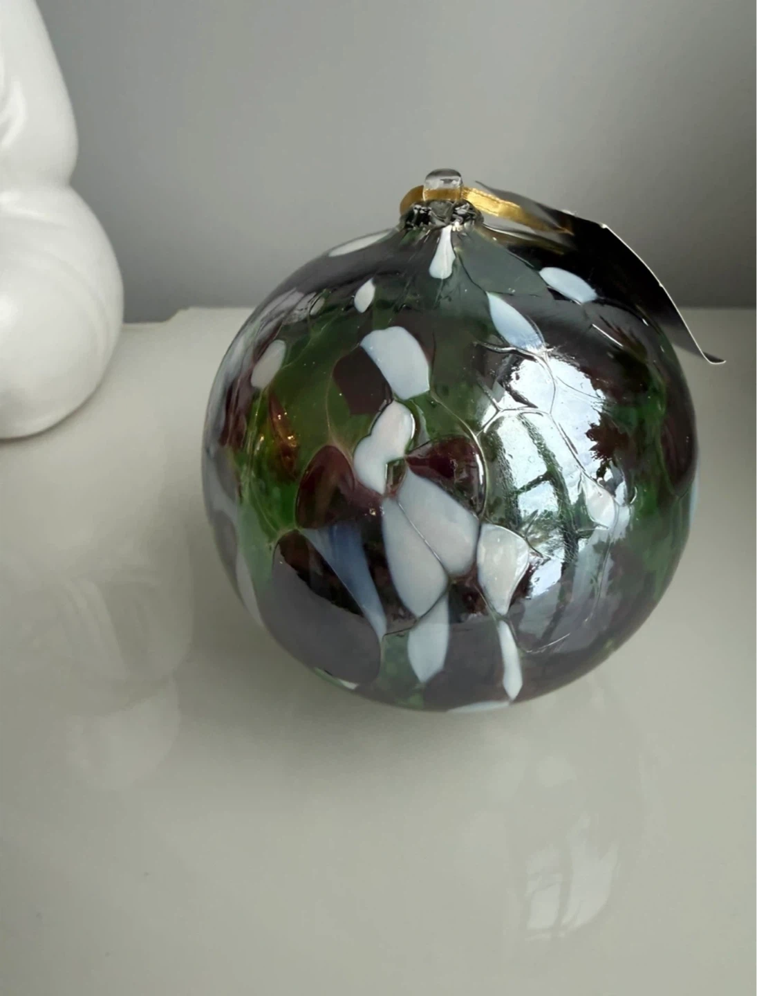 ⚽️Hand Made Glass Ornament - Made in Poland
