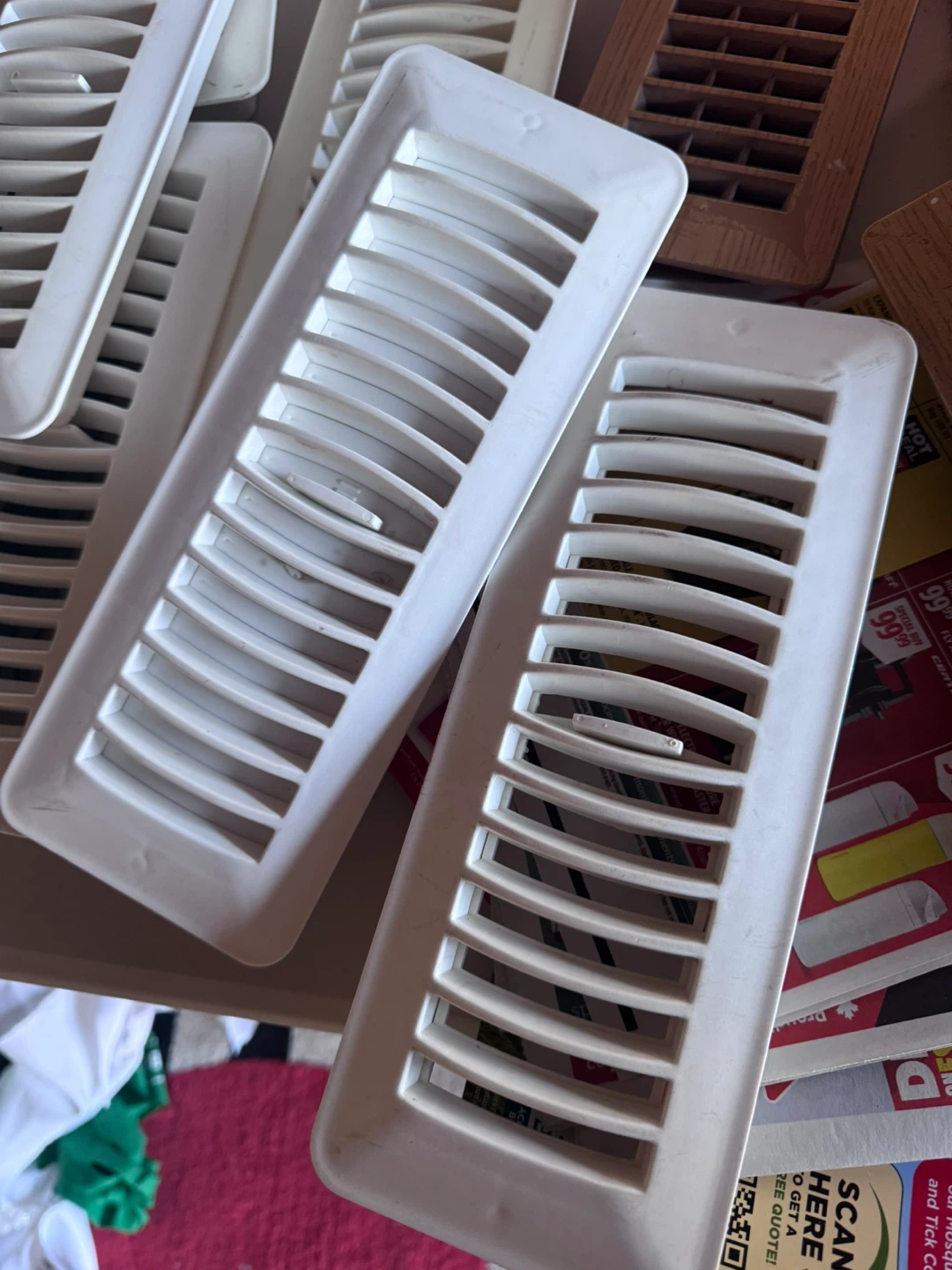 Lot of HVAC Vents