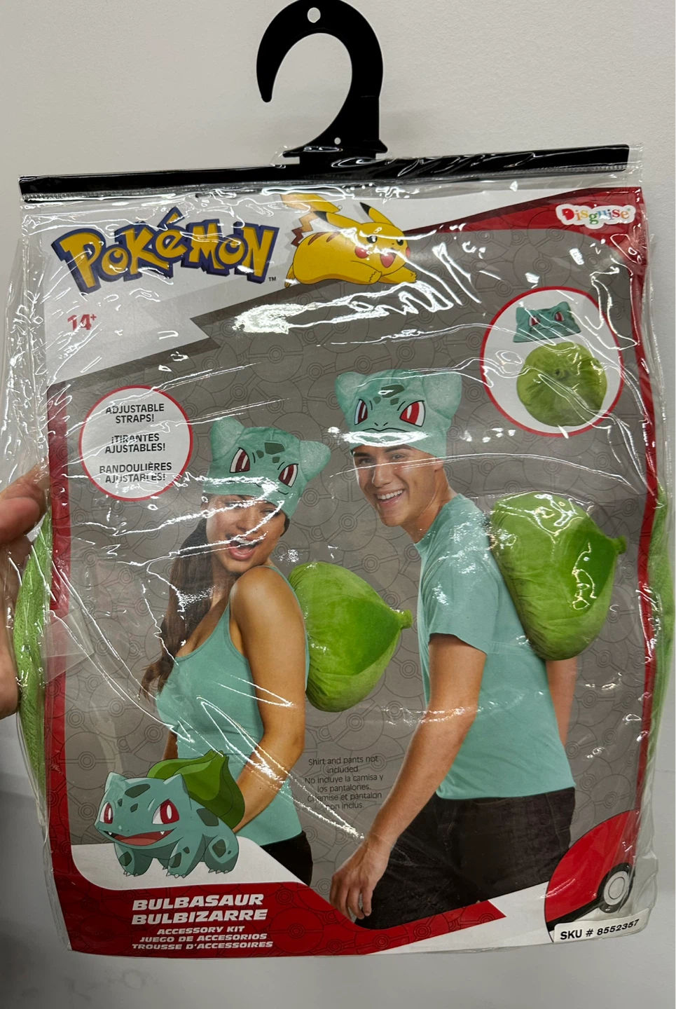 Disguise Pokemon Bulbasaur Costume