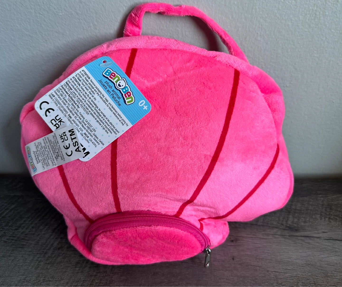New BenBen Ocean Creatures Plush Bag Set - photo 2