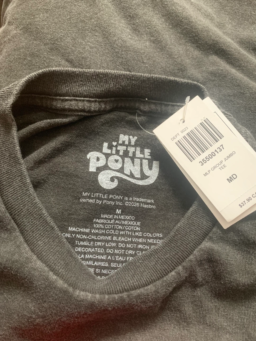 My Little Pony Hot Topic Graphic Tee (BRAND NEW) - photo 3