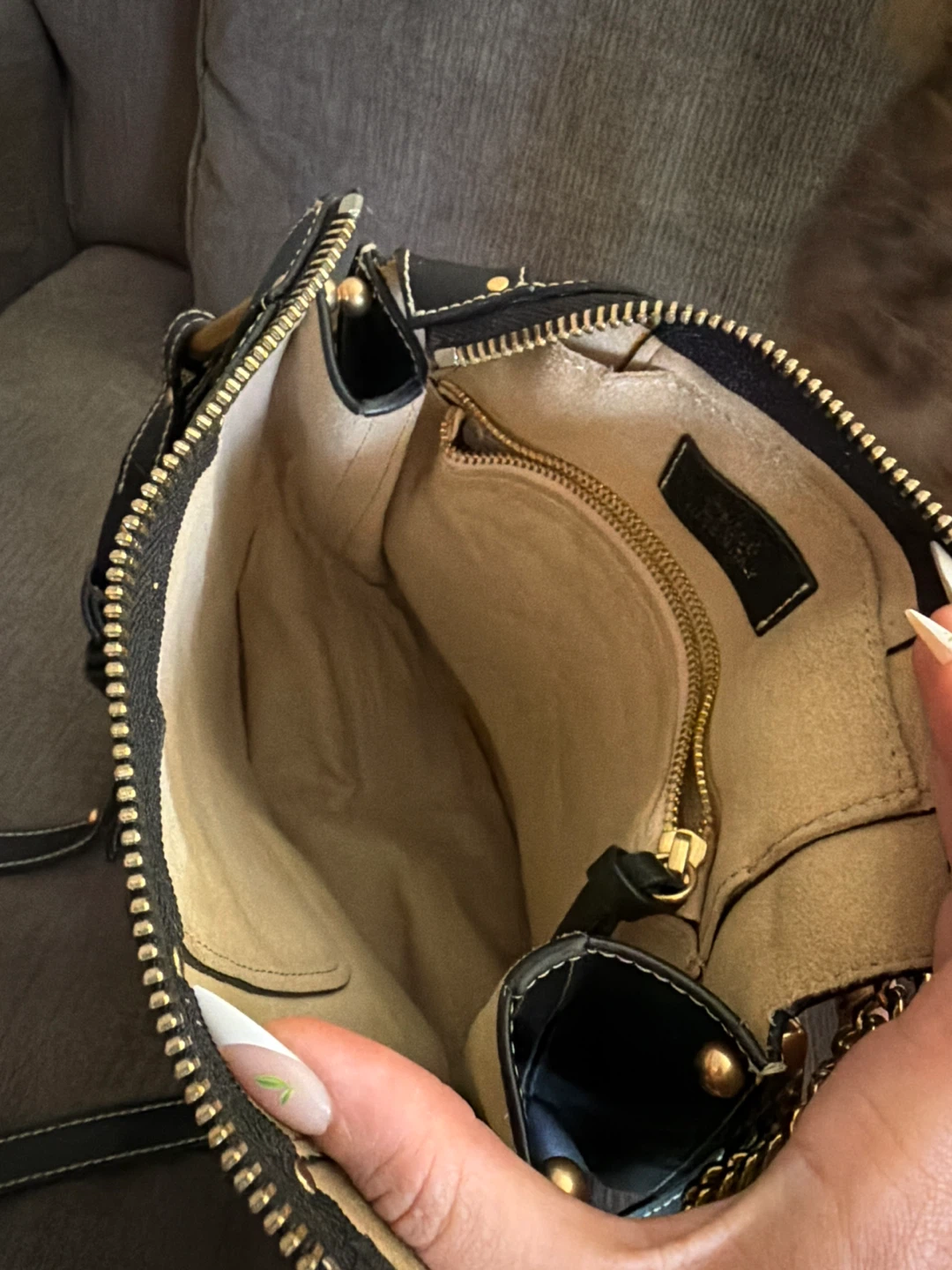 Black Chloe Shoulder Bag - photo 3
