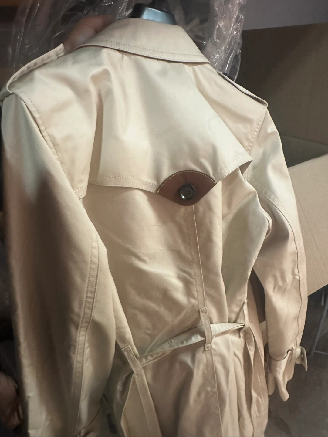 Coach New York Beige Trench Coat - photo 2