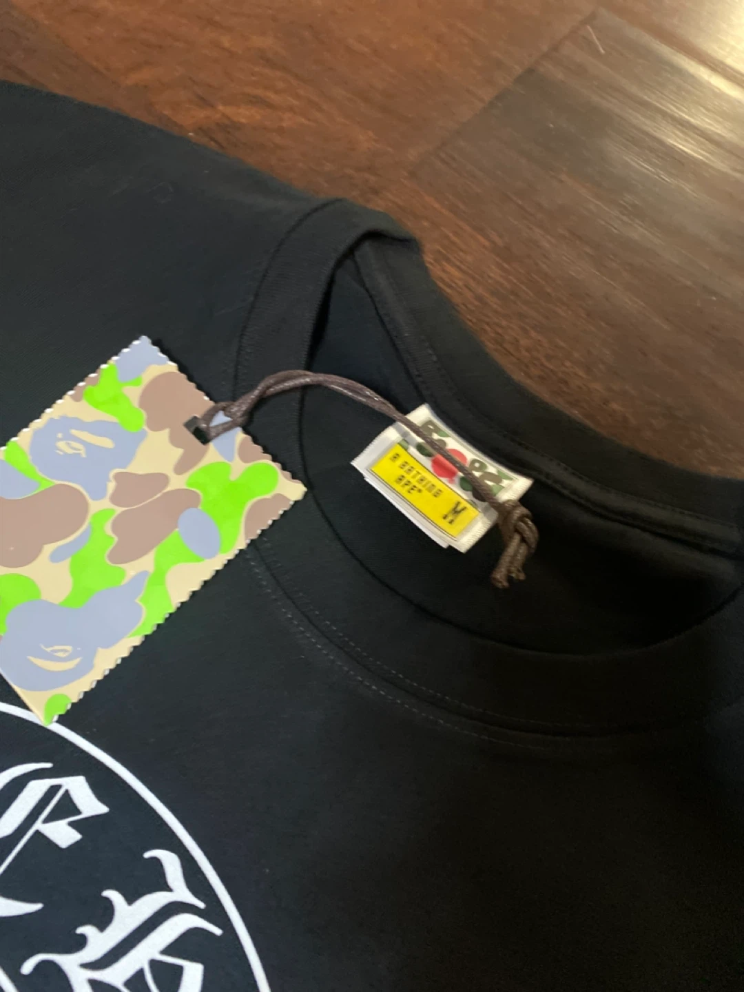 BAPE x Chrome Hearts T-Shirt - Black - Size M - photo 4