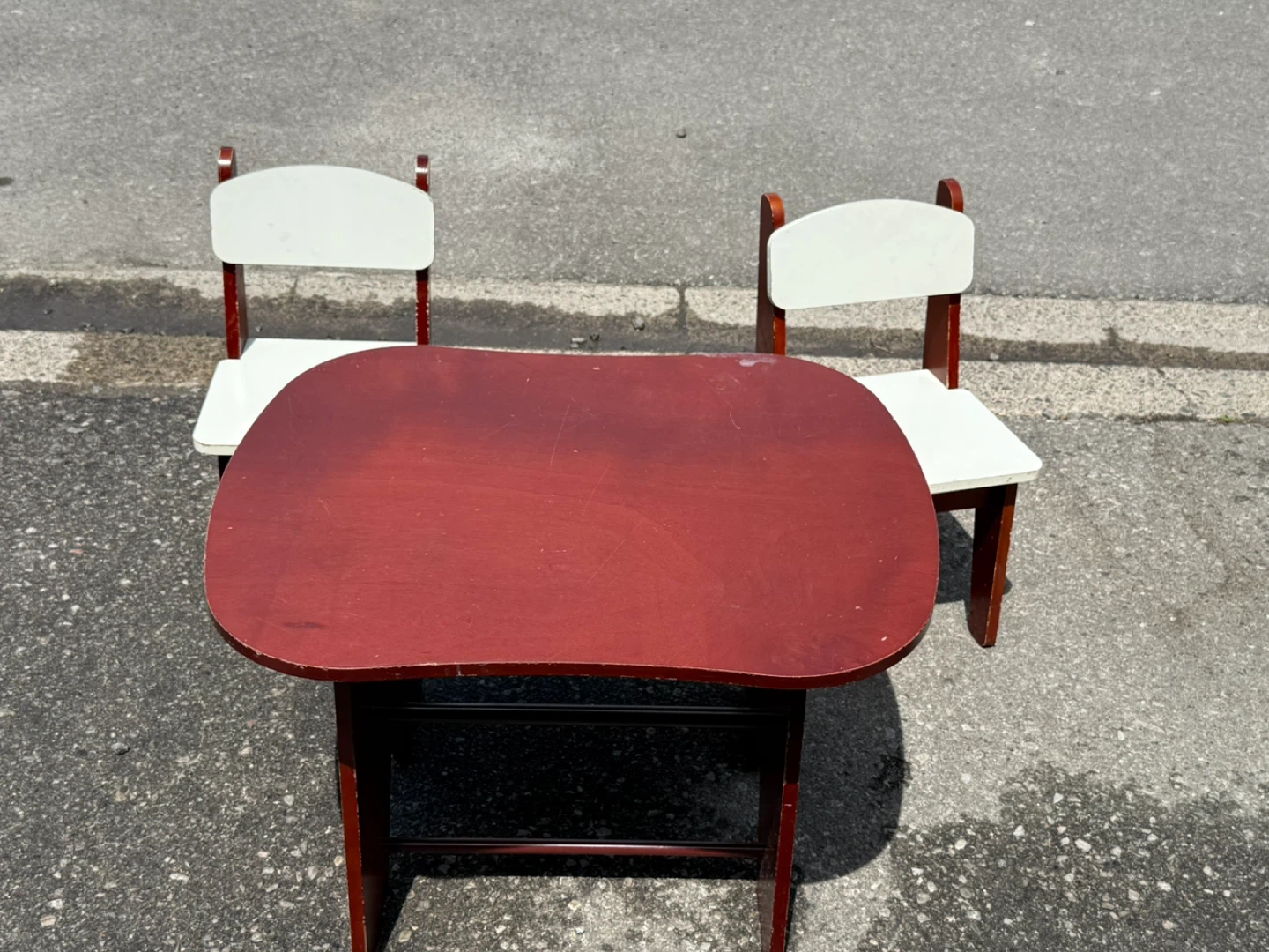 Kid's Wooden Table and Chairs Set - photo 2