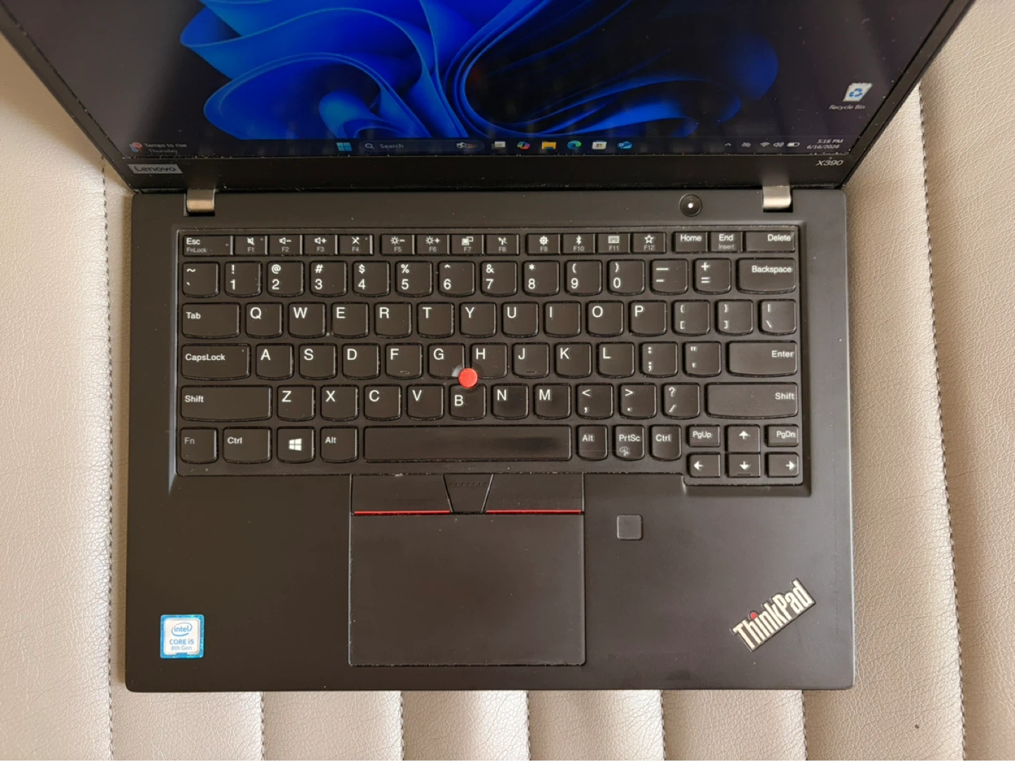 Lenovo ThinkPad X390 Laptop — i5-8th Gen / 8GB / 256GB - photo 2