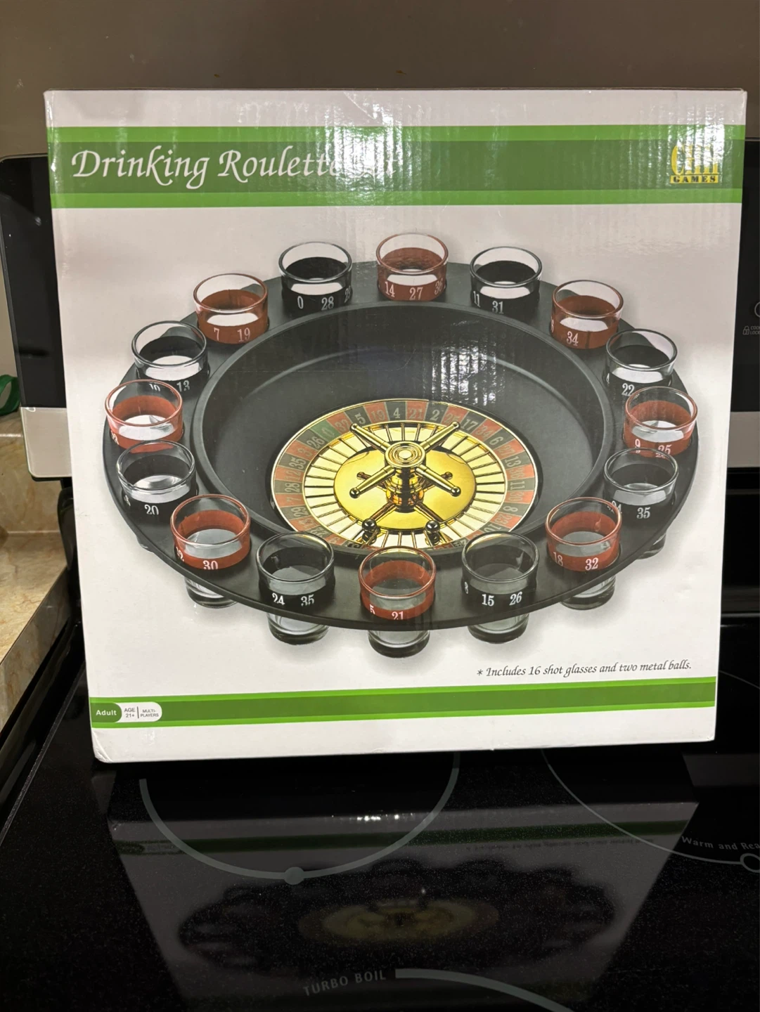 Games Drinking Roulette Set ⚽