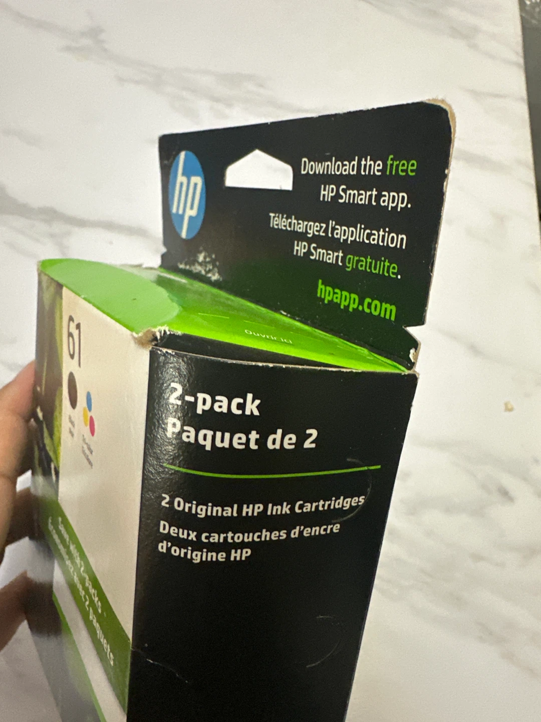 ⚽️ HP 61 Black & Tri-color Ink Cartridge 2-Pack - photo 4