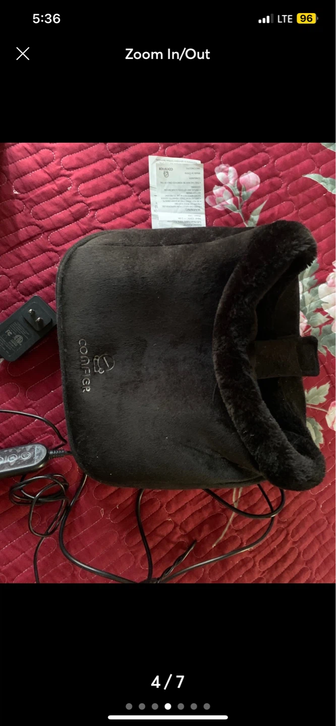 ⚽ Comfier Ultra-Soft Plush Shiatsu Electric Foot Warmer - photo 4