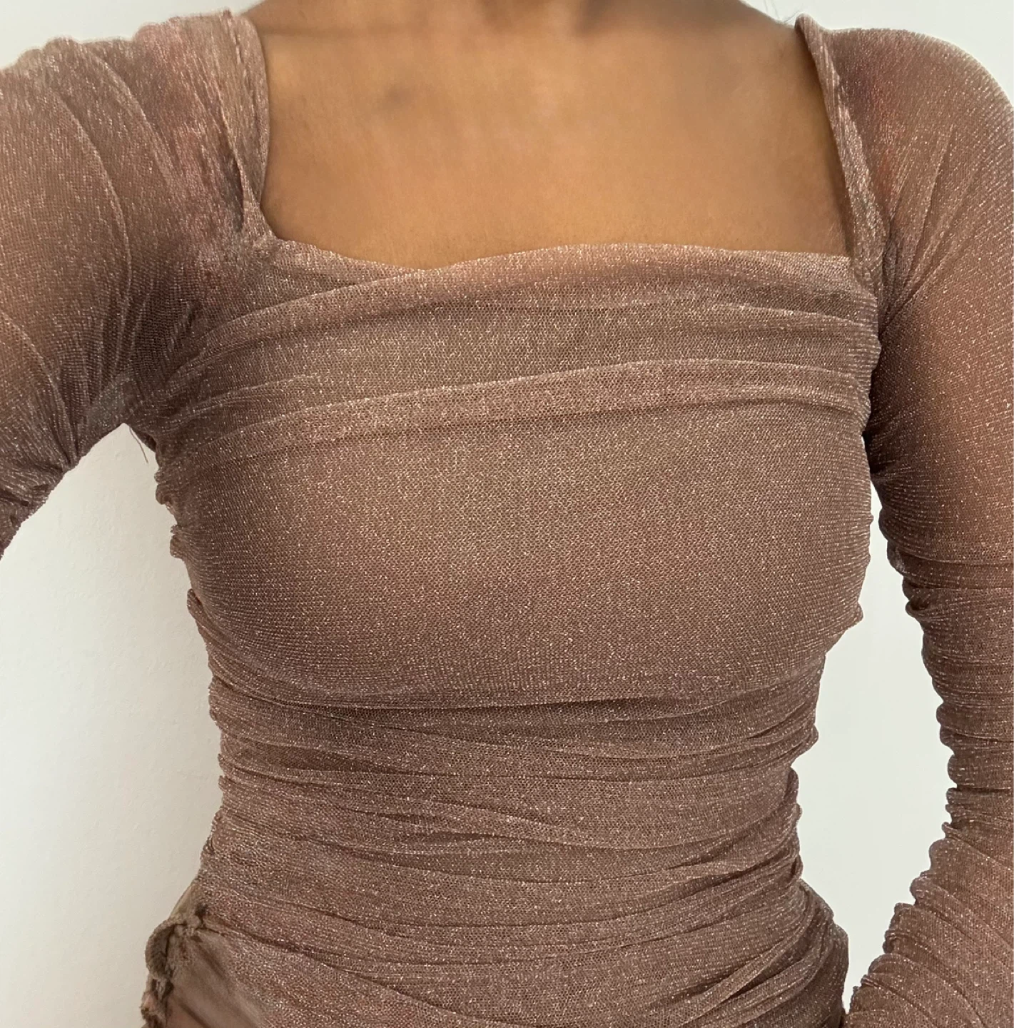 New (not worn) top and skirt