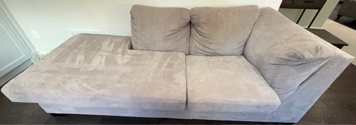 3-Piece Sofa Set – Beige – Excellent Condition - photo 2