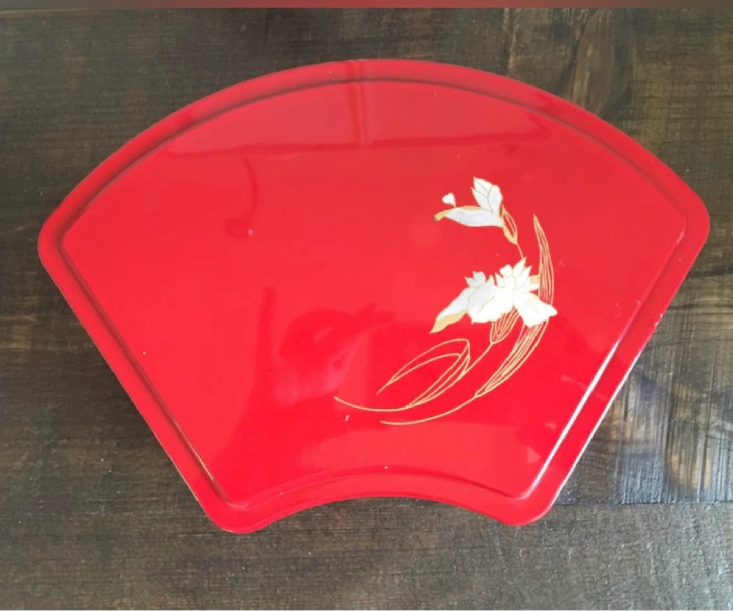 ⚽️Vintage Japanese Lacquer Plastic Box