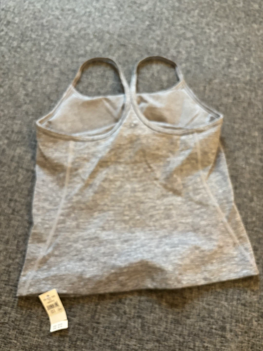 Grey Athletic Tank Top