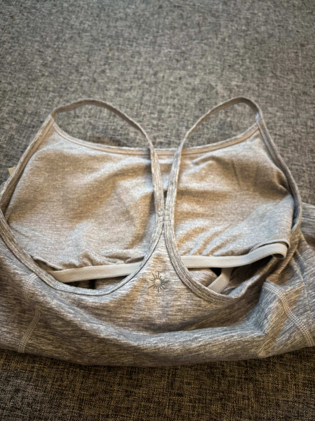 Grey Athletic Tank Top - photo 4