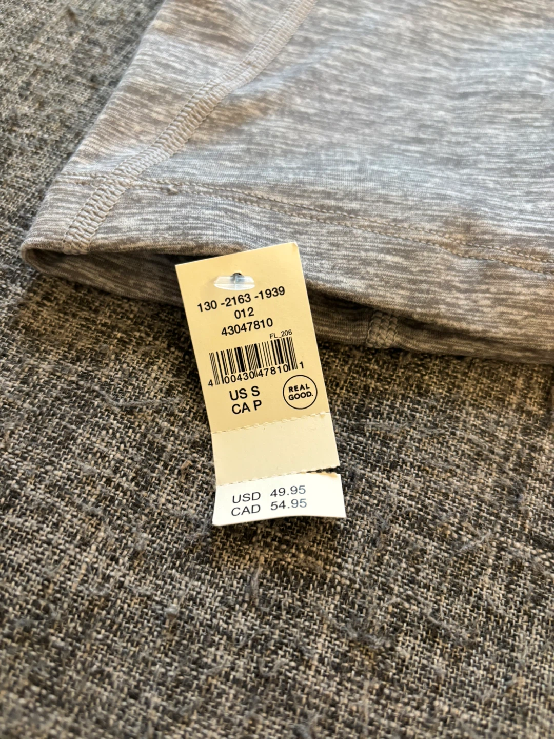 Grey Athletic Tank Top - photo 2