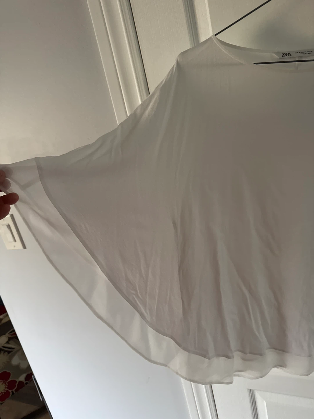 White Zara Blouse - photo 2