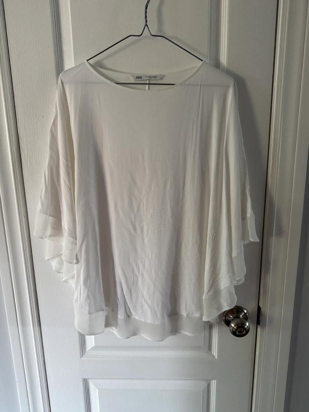 White Zara Blouse