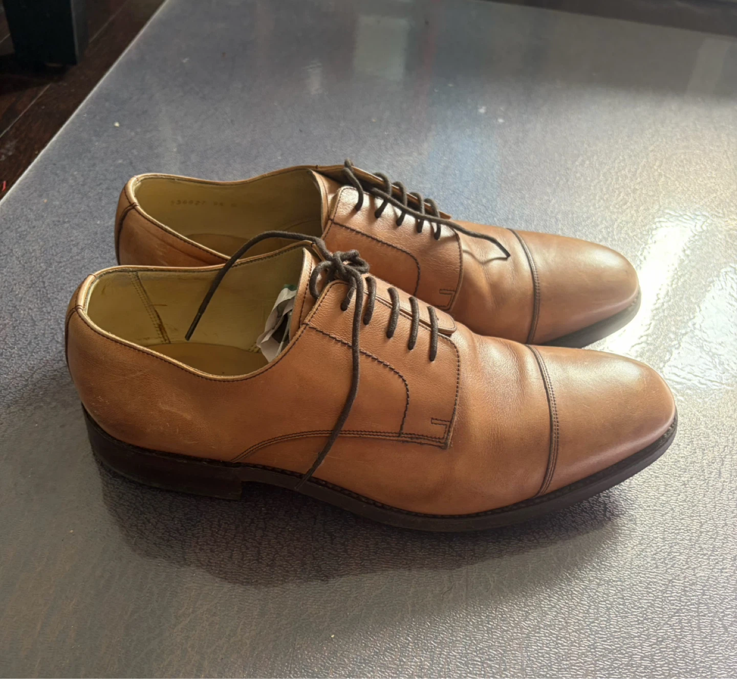 Barker Oxford Hand-made in England Size 9.5