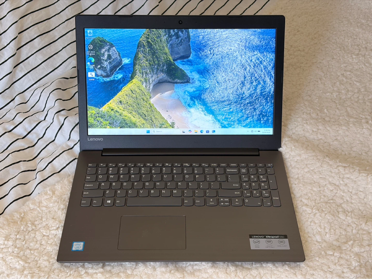 Lenovo Ideapad 330-15 Laptop — i3-8th Gen / 8Gb / 120GB SSD