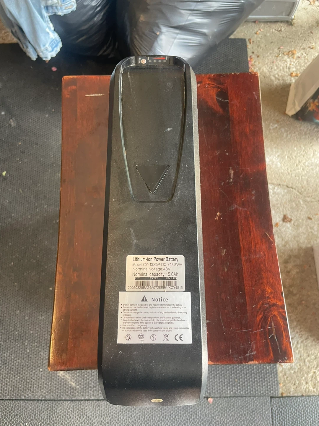 Ridstar q20 battery