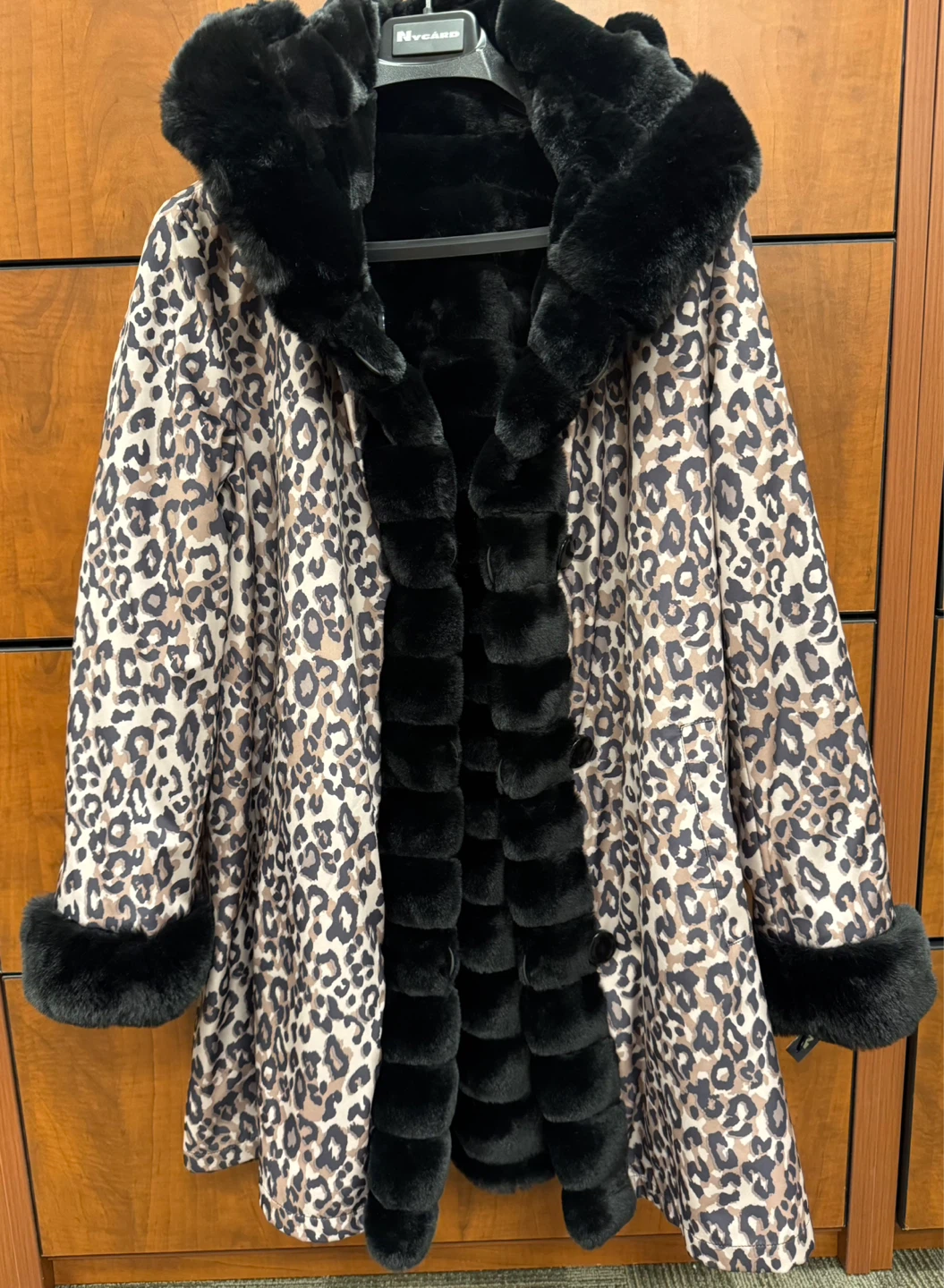 Peter Nygard Reversible Faux Fur Coat