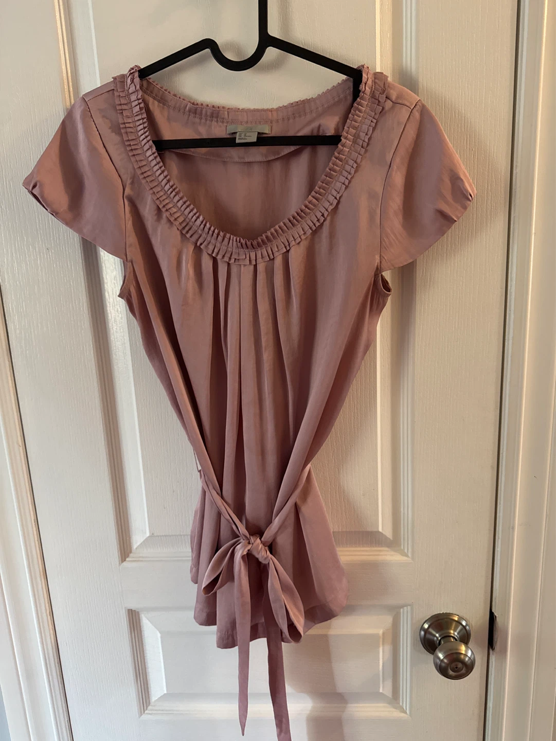 H&M Pink Blouse - Size CA 12