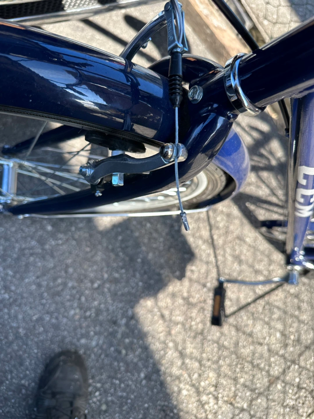 CCM Blue Cruiser Bicycle new
