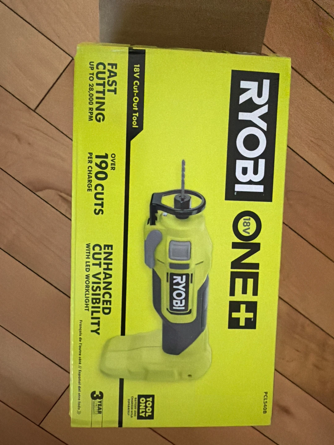 Ryobi 18v cut out tool