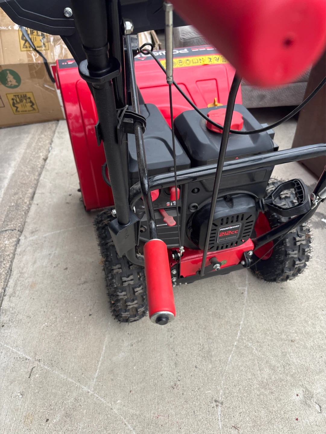 Snow blower like new $200 firm. - photo 4