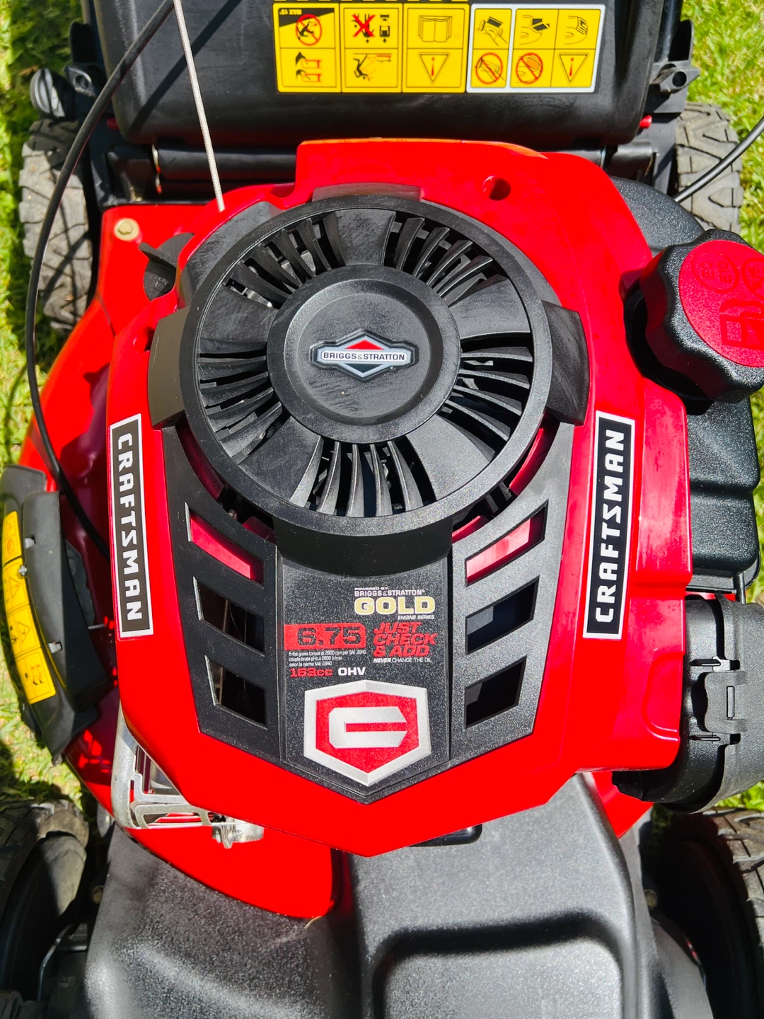 Craftsman self propelled lawn mower - photo 3